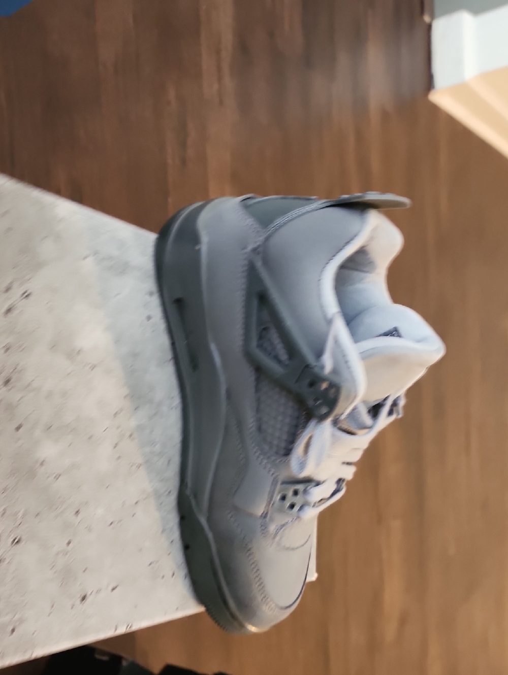 Jordan Kids Grey Low-Top Sneakers